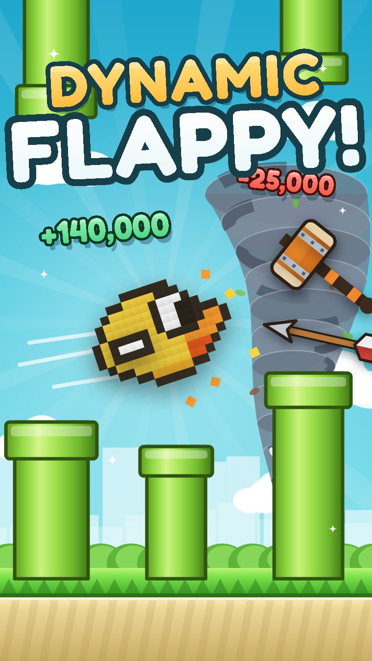 Dynamic Flappy game artwork
